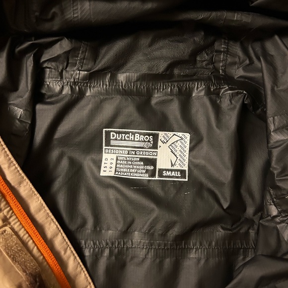 Brown Dutch Bros Windbreaker - Picture 3 of 3